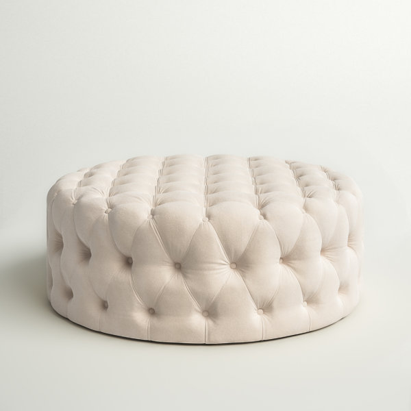 Huskins Velvet Ottoman